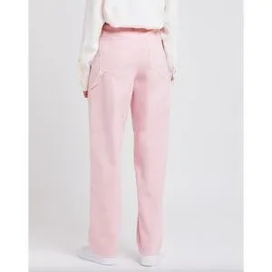 Tibi Jeans Tibi Garment Denim Carpenter Pink Wide Leg High